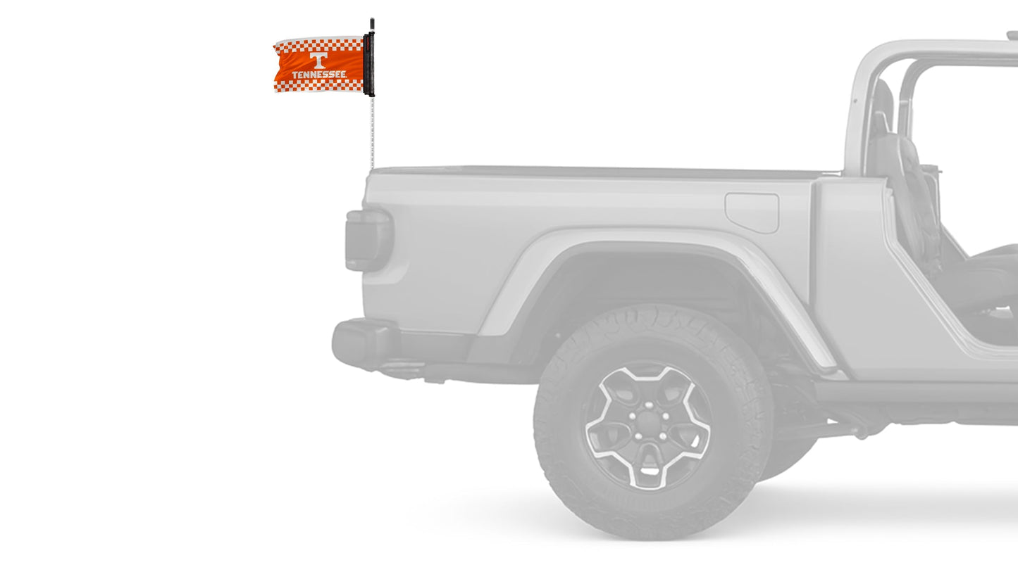 Tennessee 11"x17" Forever Wave Flag for Jeep Wrangler CJ-7 and CJ-8 1976-1986