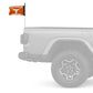 Texas Longhorns 11"x17" Forever Wave Flag for Jeep Wrangler CJ-7 and CJ-8 1976-1986