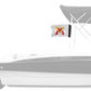 VMI 11"x17" Forever Wave Flag