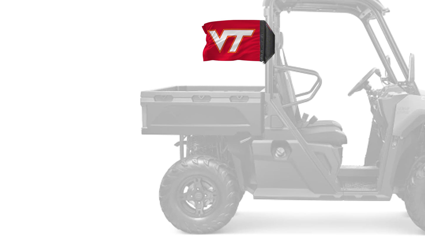 Virginia Tech 11"x17" Forever Wave Flag