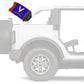 UVA Virginia 11"x17" Forever Wave Flag