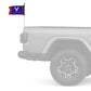 UVA 11"x17" Forever Wave Flag for Jeep Wrangler JK 2-Door 2007-2018