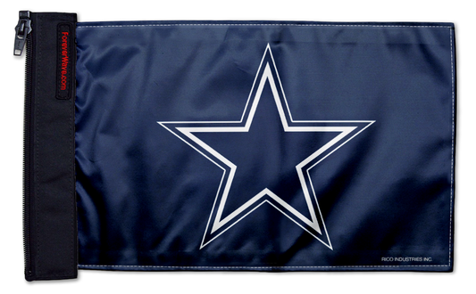 Dallas Cowboys Blue 11"x17" Forever Wave Flag for Jeep Wrangler TJ 1996-2006