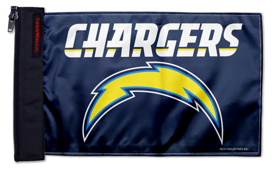 Los Angeles Chargers 11"x17" Forever Wave Flag for Boats
