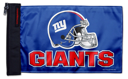 New York Giants 11"x17" Forever Wave Flag for Jeep Wrangler JLU 4-Door 2018-Present