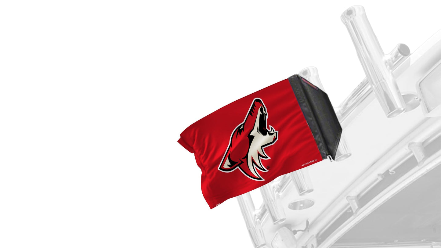 Arizona Coyotes 11"x17" Forever Wave Flag for Boats