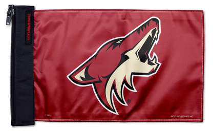 Arizona Coyotes 11"x17" Forever Wave Flag for Jeep Wrangler YJ 1986-1995
