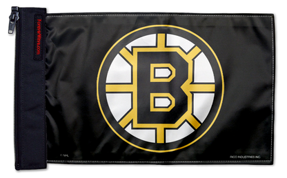 Boston Bruins 11"x17" Forever Wave Flag for Jeep Wrangler JLU 4-Door 2018-Present