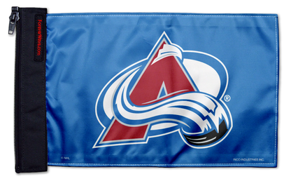 Colorado Avalanche 11"x17" Forever Wave Flag for Jeep Wrangler LJ 2003-2006
