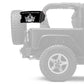 Los Angeles Kings 11"x17" Forever Wave Flag for Jeep Wrangler YJ 1986-1995