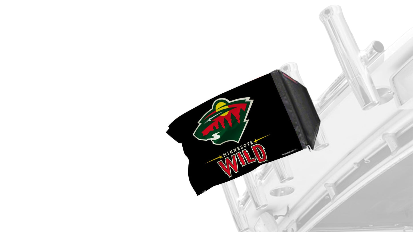Minnesota Wild 11"x17" Forever Wave Flag for Boats