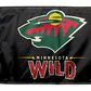 Minnesota Wild 11"x17" Forever Wave Flag for Jeep Wrangler TJ 1996-2006