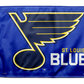 St. Louis Blues 11"x17" Forever Wave Flag for Jeep Wrangler JKU 4-Door 2007-2018