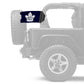 Toronto Maple Leafs 11"x17" Forever Wave Flag for Jeep Wrangler JLU 4-Door 2018-Present