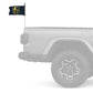 Las Vegas Knights 11"x17" Forever Wave Flag for Jeep Wrangler JLU 4-Door 2018-Present