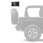 Las Vegas Knights 11"x17" Forever Wave Flag for Jeep Wrangler JL 2-Door 2018-Present