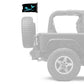 Mermaid 12"x18" Forever Wave Flag for Jeep Wrangler JKU 4-Door 2007-2018
