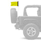 Solid Yellow "Q" 12"x18" Forever Wave Flag for Jeep Wrangler CJ-7 and CJ-8 1976-1986