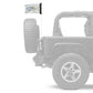 Tuna 12"x18" Forever Wave Flag for Jeep Wrangler YJ 1986-1995