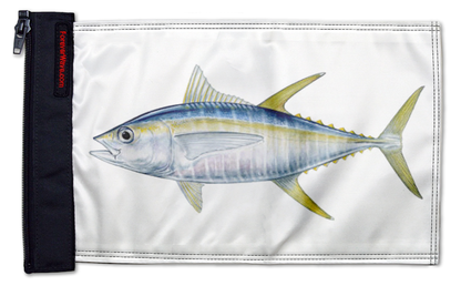 Tuna 12"x18" Forever Wave Flag for Jeep Wrangler TJ 1996-2006
