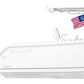 US Nautical Yacht Ensign 12"x18" Forever Wave Flag