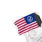 US Nautical Yacht Ensign 12"x18" Forever Wave Flag