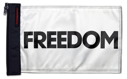 Freedom 12"x18" Forever Wave Flag for Bronco