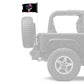 Punisher USA 12"x18" Forever Wave Flag for Jeep Wrangler JK 2-Door 2007-2018