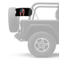 Spartan USA 12"x18" Forever Wave Flag for Jeep Wrangler YJ 1986-1995