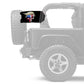 Trump Punisher 12"x18" Forever Wave Flag for Jeep Wrangler TJ 1996-2006
