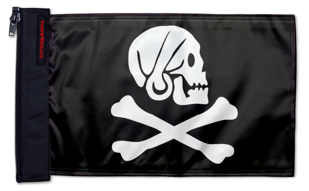 Henry Every 12"x18" Forever Wave Flag for Boats