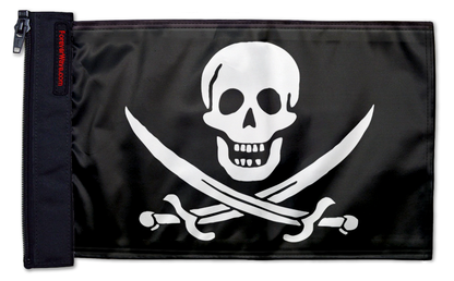 Jack Rackham 12"x18" Forever Wave Flag for Jeep Wrangler JK 2-Door 2007-2018