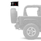 Blackbeard 12"x18" Forever Wave Flag for Jeep Wrangler CJ-7 and CJ-8 1976-1986