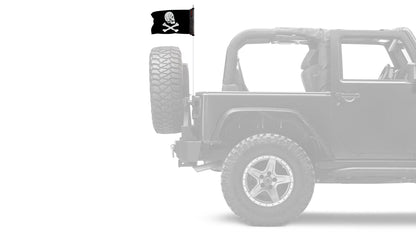 Henry Every 12"x18" Forever Wave Flag for Jeep Wrangler LJ 2003-2006