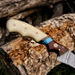 Fishing Fillet & Boning Knife – 13" Damascus Steel with Camel Bone & Rosewood Handle + Leather Sheath