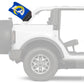 Los Angeles Rams 11"x17" Forever Wave Flag for Bronco