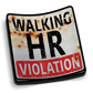 Walking HR Violation Decal