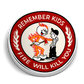 Remember Kids Fire Decal