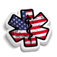EMT American Flag Sticker