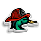 Fire Ducks Sticker