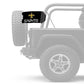 New Orleans Saints 11"x17" Forever Wave Flag for Jeep Wrangler TJ 1996-2006