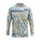 San Juan Islands Map UltraLight Sunshirt Hoodie – UPF 50+