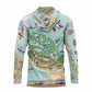Sanibel & Captiva Islands Map UltraLight Sunshirt Hoodie – UPF 50+