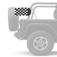 Checkered 12"x18" Forever Wave Flag for Jeep Wrangler YJ 1986-1995