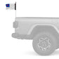 Christian 12"x18" Forever Wave Flag for Jeep Wrangler JK 2-Door 2007-2018