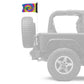Grateful Dead Dancing Bears 12"x18" Forever Wave Flag for Jeep Wrangler CJ-7 and CJ-8 1976-1986