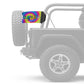 Grateful Dead Dancing Bears 12"x18" Forever Wave Flag for Jeep Wrangler JL 2-Door 2018-Present