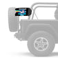 Life Is Good Unicorn 12"x18" Forever Wave Flag for Jeep Wrangler YJ 1986-1995