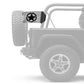 Oscar Mike 12"x18" Forever Wave Flag for Jeep Wrangler JL 2-Door 2018-Present