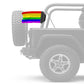 Rainbow 12"x18" Forever Wave Flag